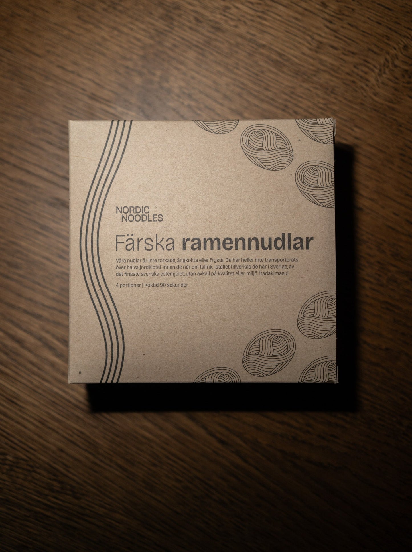 Färska ramennudlar - 500g/4port